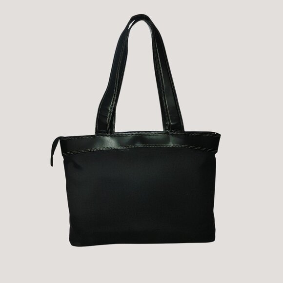 Swissgear Wenger Black Laptop Tote Bag Organizer Pockets Zipper Closure Organize - Picture 10 of 10